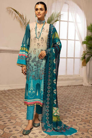 Design 340 Hand Made Embroidered Lawn Collection