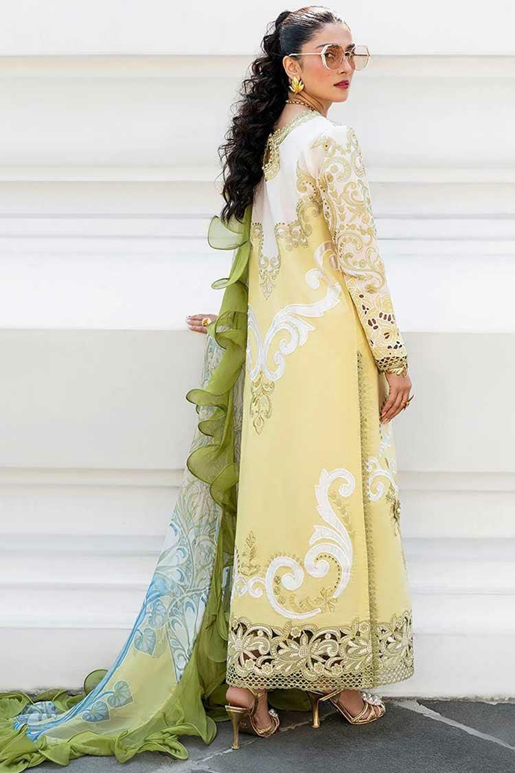 Picture of Mushq - MSL 23 06 Intira Lawana Luxury Lawn Collection - Available at Raja Sahib