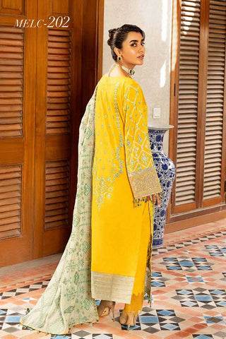 MELC 202 Embroidered Lawn Collection