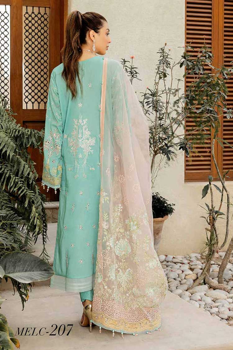 Picture of Muscari - MELC 207 Embroidered Lawn Collection - Available at Raja Sahib