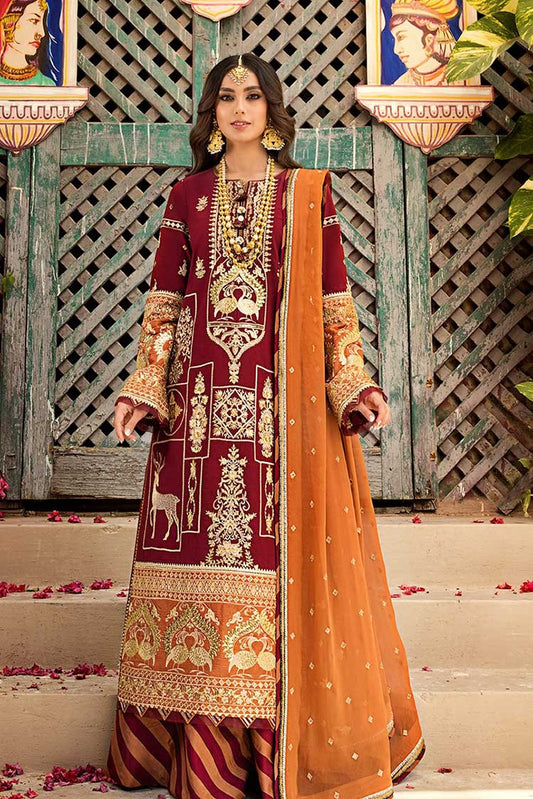 Picture of Asim Jofa - AJLR 11 Rung Raqs Rut Luxury Lawn Collection - Available at Raja Sahib