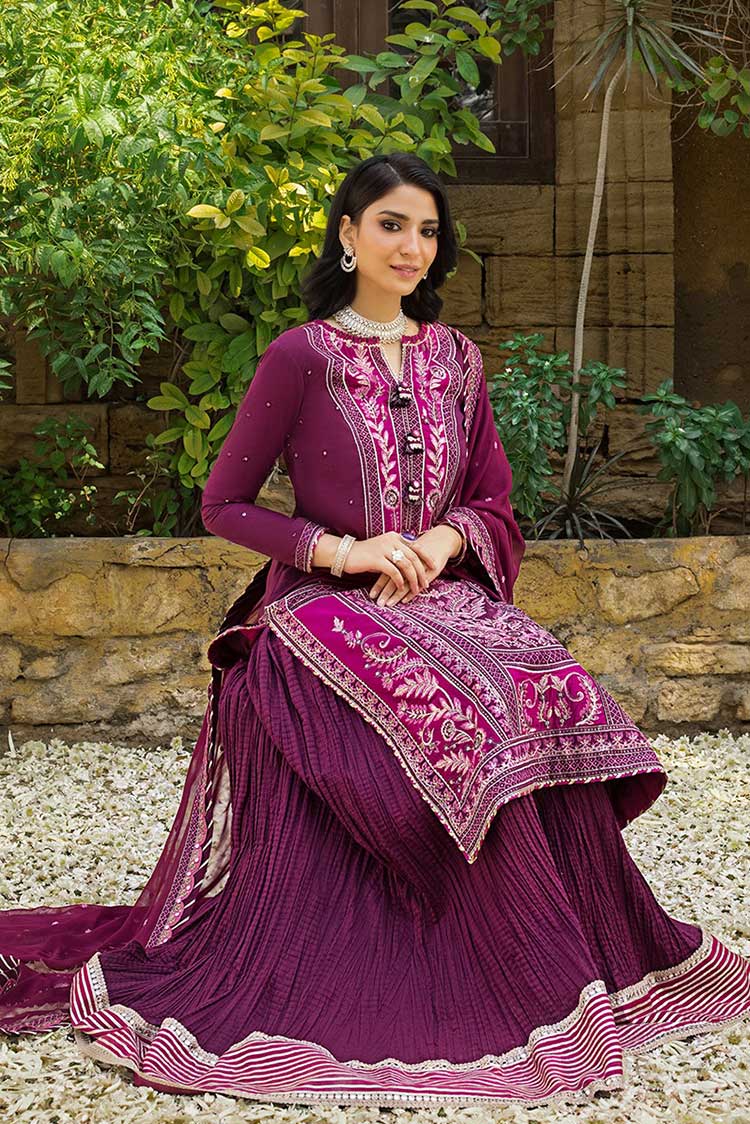 Picture of Asim Jofa - AJLR 21 Rung Raqs Rut Luxury Lawn Collection - Available at Raja Sahib