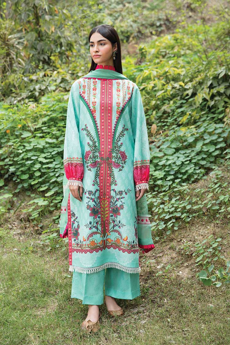 Picture of Afrozeh - AZL 23 V1 02 Shahgul Bahar Printed Lawn Collection - Available at Raja Sahib