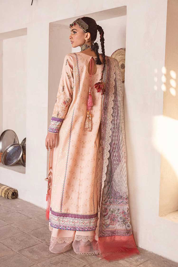 Picture of Shiza Hassan - SHZ 02 Gazal Kinaar Embroidered Lawn Collection - Available at Raja Sahib