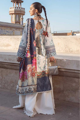 SHZ 03 Amber Kinaar Embroidered Lawn Collection