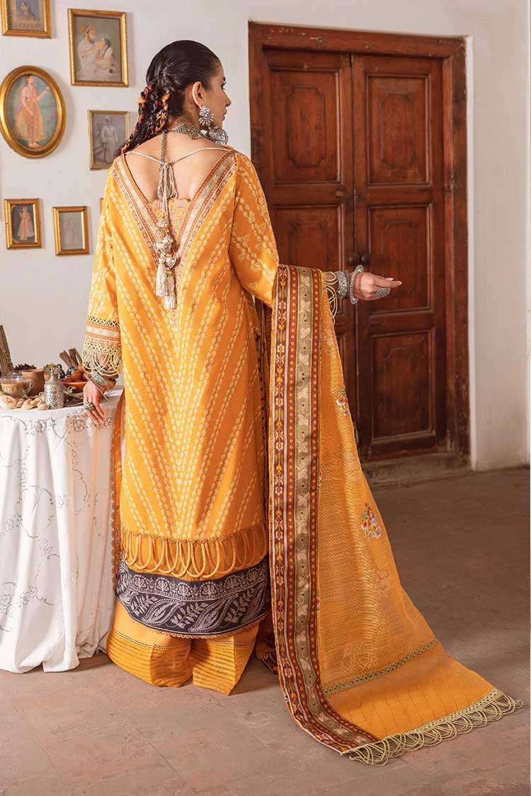 Picture of Shiza Hassan - SHZ 04 Kantha Kinaar Embroidered Lawn Collection - Available at Raja Sahib