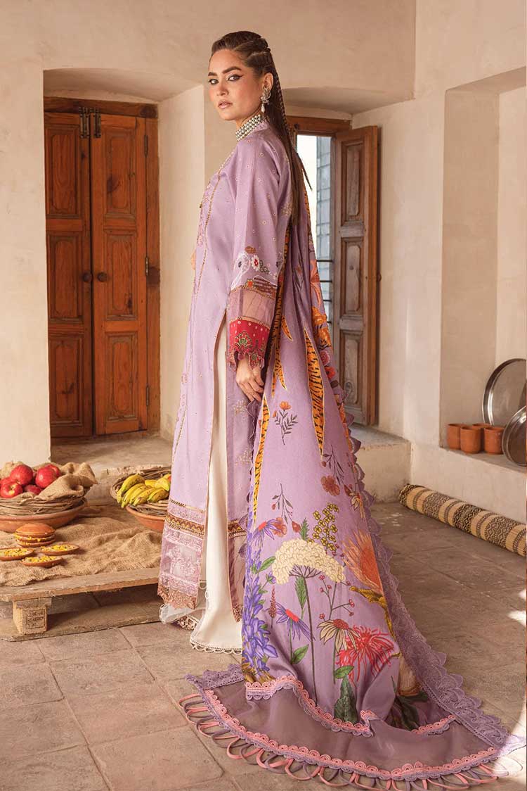 Picture of Shiza Hassan - SHZ 09 Kaansi Kinaar Embroidered Lawn Collection - Available at Raja Sahib