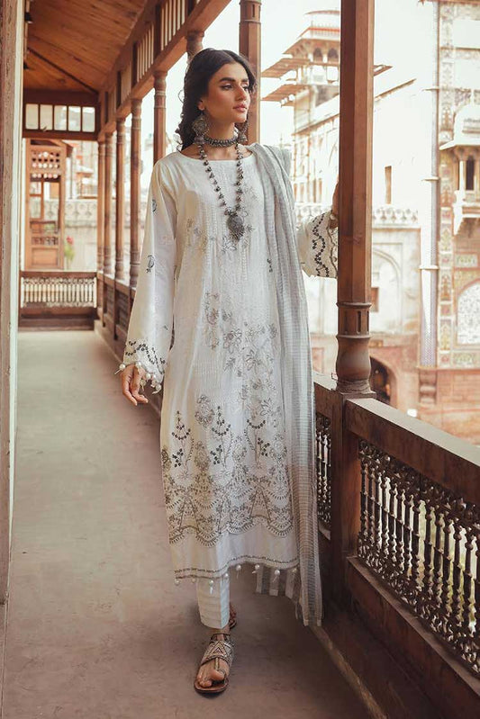 Picture of Shaista - SELC 251 Shahzal Embroidered Lawn Collection - Available at Raja Sahib