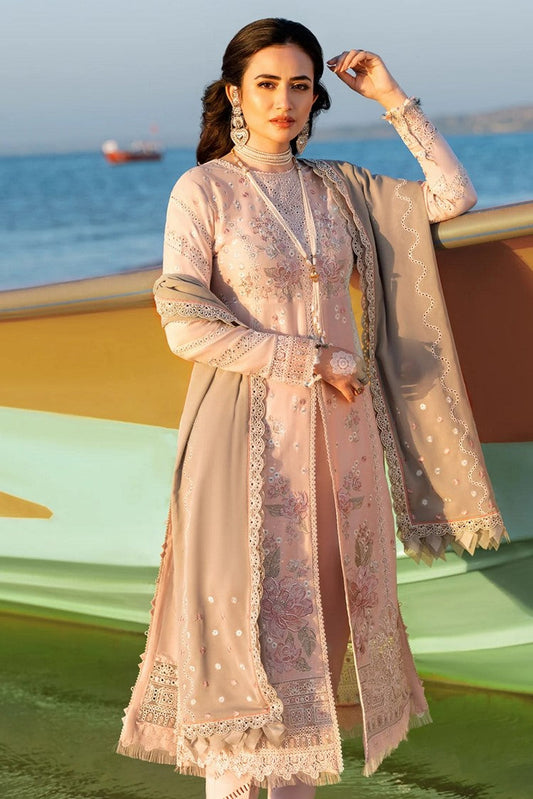 Picture of Jazmin - 05 Bahara Shahkaar Eid Festive Lawn Collection - Available at Raja Sahib