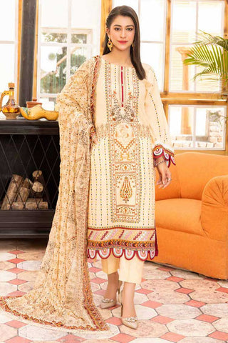 AB 10 Embroidered Lace and Duppata Collection