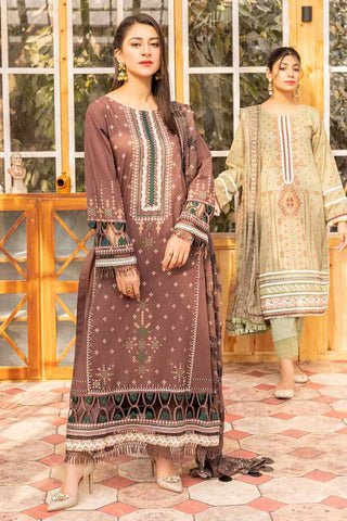 AB 12 Embroidered Lace and Duppata Collection
