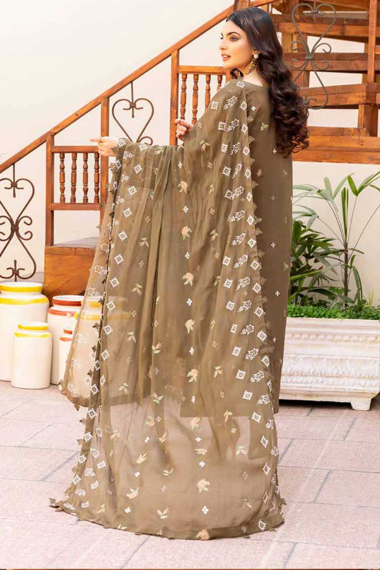 Picture of Shaista - HSW 71 Hareem Embroidered Swiss Collection - Available at Raja Sahib