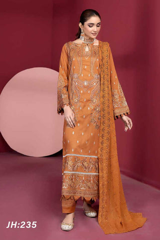 JH 235 Tabasum Embroidered Lawn Collection