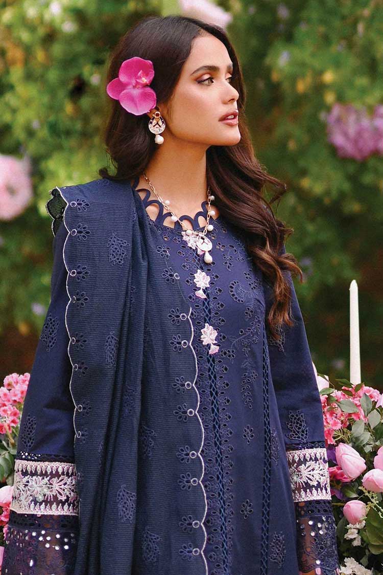 Picture of Qalamkar - CF 07 Leah Chikankari Eid Edit - Available at Raja Sahib