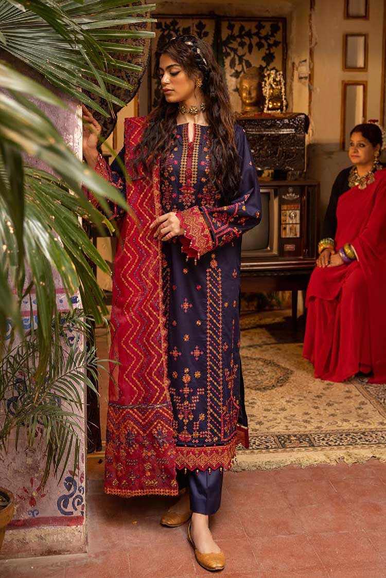 Picture of Muscari - MPEC 03 Premium Embroidered Collection - Available at Raja Sahib