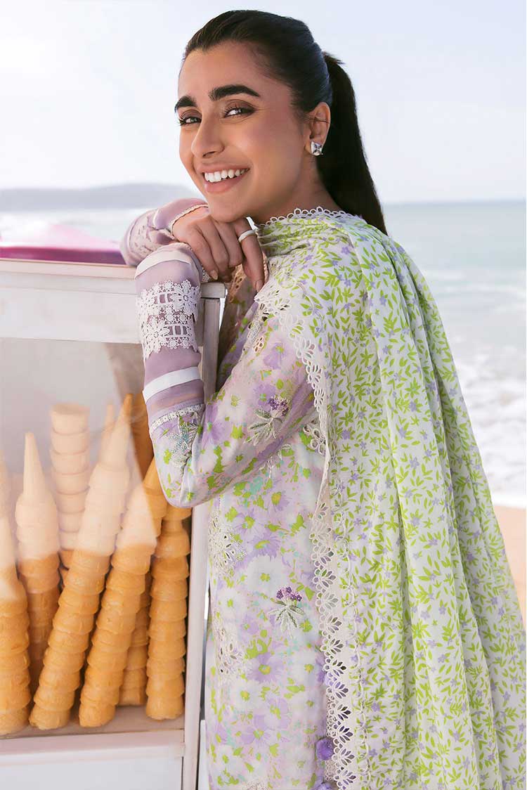 Picture of Zaha - Ela (ZL 23 3A) Festive Lawn Collection - Available at Raja Sahib