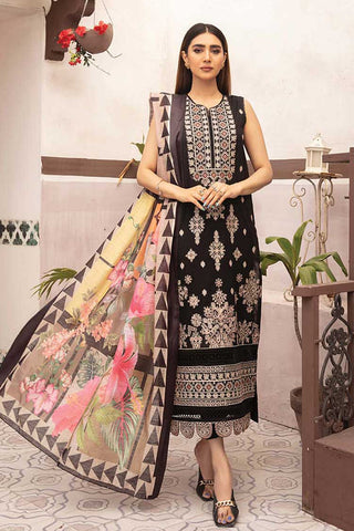 JH 452 Chashni Embroidered Lawn Collection