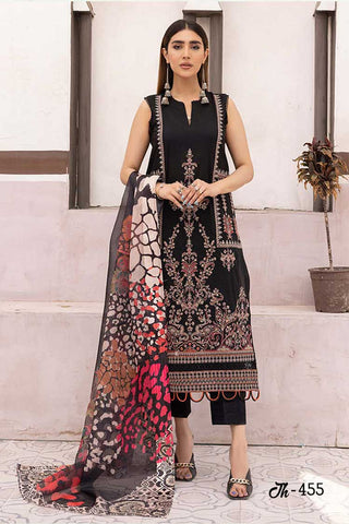 JH 455 Chashni Embroidered Lawn Collection
