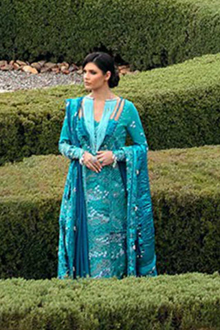 D 1B Azalea Amaani Eid Luxury Lawn Collection