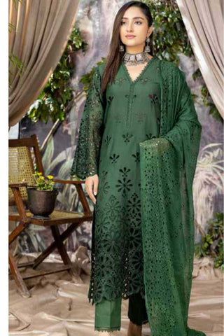JH 534 Durnaz Embroidered Lawn Chikankari Collection