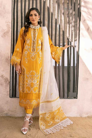 Design 02 Mahees Exclusive Embroidered Lawn Collection Vol 20