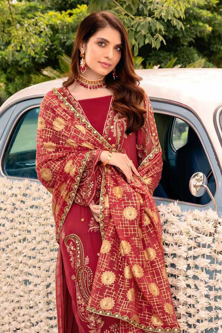 Picture of Charizma - CPC 04 Shehnai Premium Embroidered Formal Chiffon Collection Vol 1 - Available at Raja Sahib