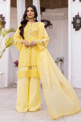 Design 06 Mahees Exclusive Embroidered Lawn Collection Vol 23