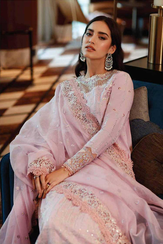 Picture of Mushq - MUN SS 23 06 Kenza Astoria Festive Lawn Collection - Available at Raja Sahib