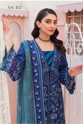 NS 85 Exclusive Embroidered Swiss Lawn Collection Vol 3