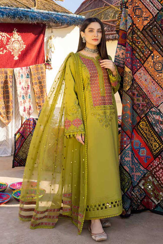 Picture of Charizma - RM 001 Reem Premium Eid Embroidered Lawn Edition Vol 1 - Available at Raja Sahib