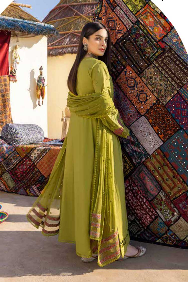 Picture of Charizma - RM 001 Reem Premium Eid Embroidered Lawn Edition Vol 1 - Available at Raja Sahib