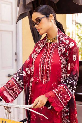 NSG 120 Gardenia Embroidered Printed Lawn Collection Vol 4