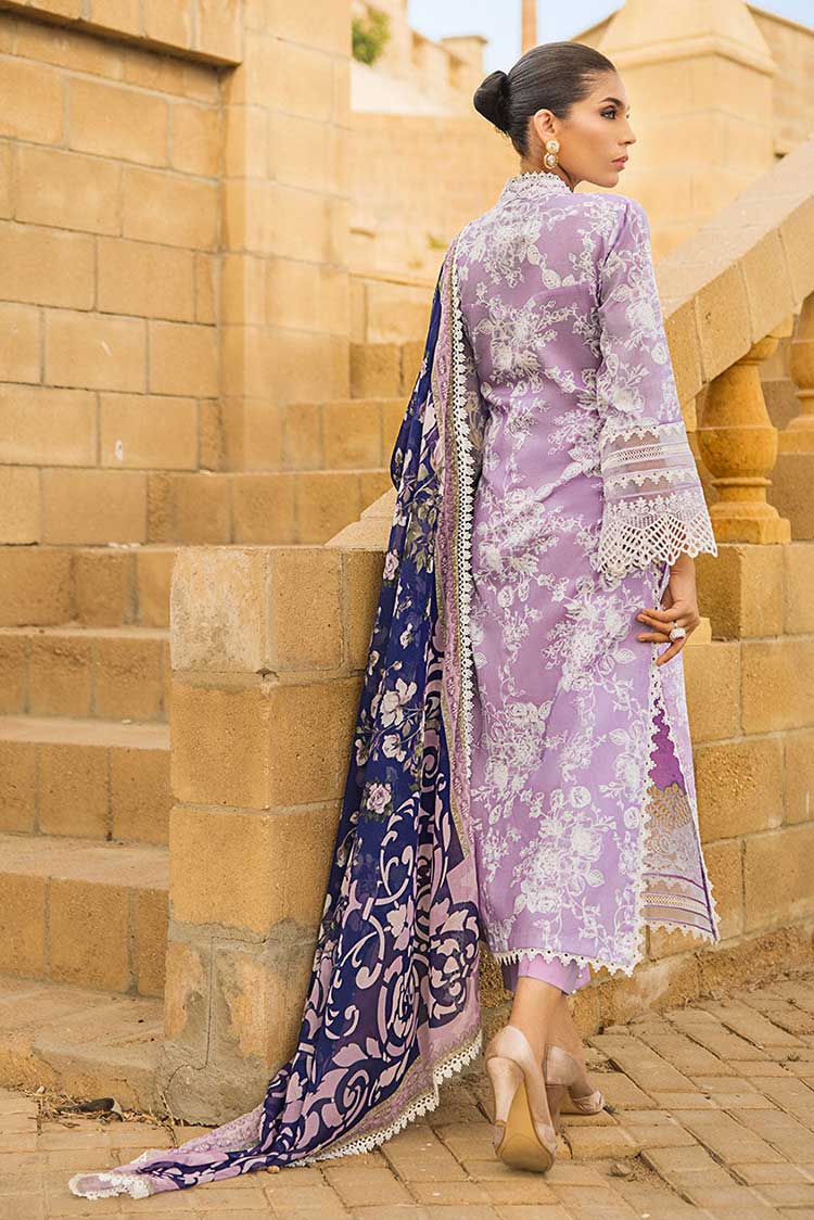 Picture of Zainab Chottani - Seher 1B Luxury Lawn Collection - Available at Raja Sahib