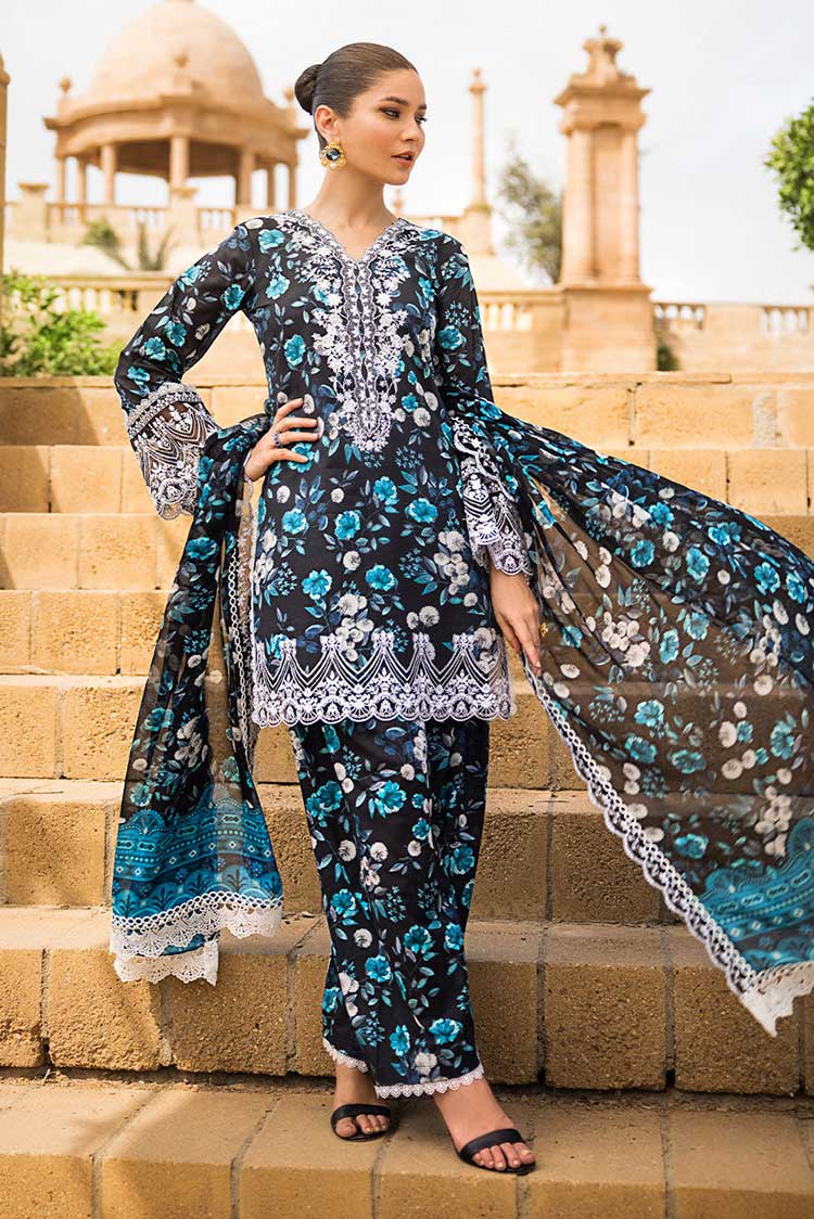 Picture of Zainab Chottani - Panchhi 4B Luxury Lawn Collection - Available at Raja Sahib