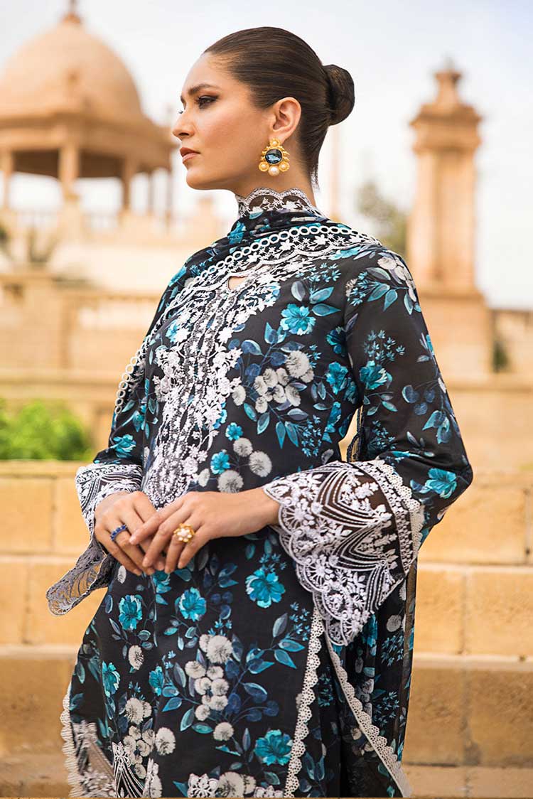 Picture of Zainab Chottani - Panchhi 4B Luxury Lawn Collection - Available at Raja Sahib