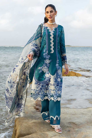 ESC 04A Moon Lily Signature Embroidered Lawn Collection