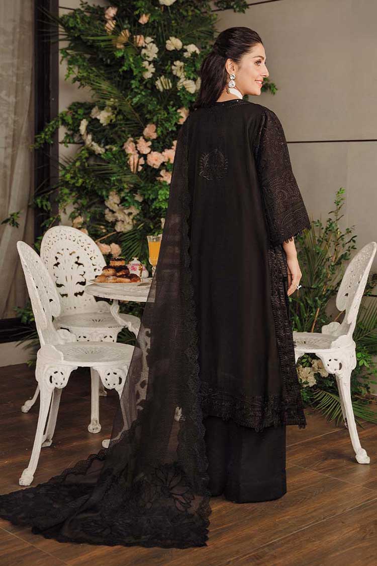 Picture of Zarqash - ZQL 0010 Nox Luxury Lawn Collection - Available at Raja Sahib