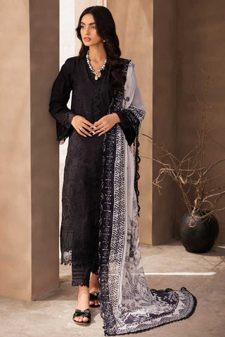 B 02 Koyal Monochrome Embroidered Lawn Collection