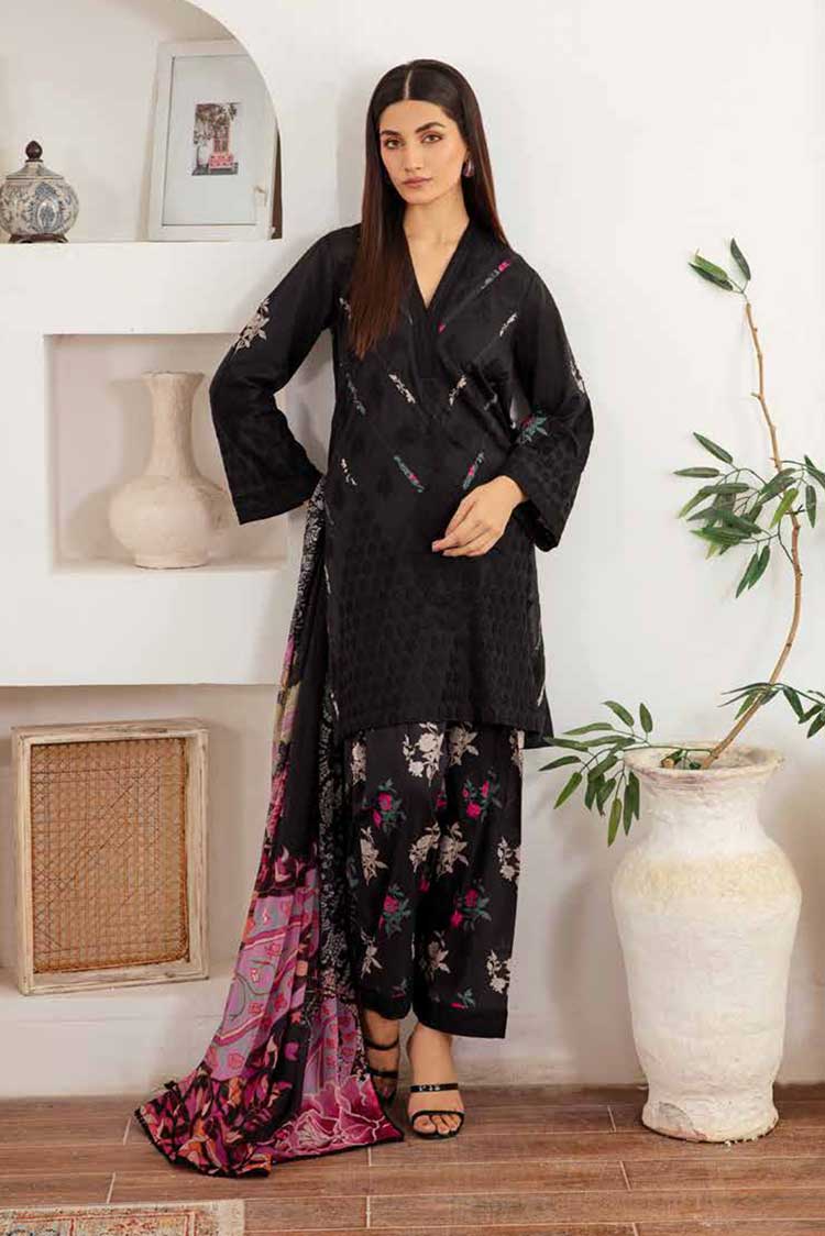 Picture of Charizma - CM 07 Monochrome Embroidered Lawn Collection Vol 1 - Available at Raja Sahib