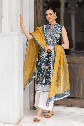 1A Jade Charm Tahra Embroidered Lawn Collection