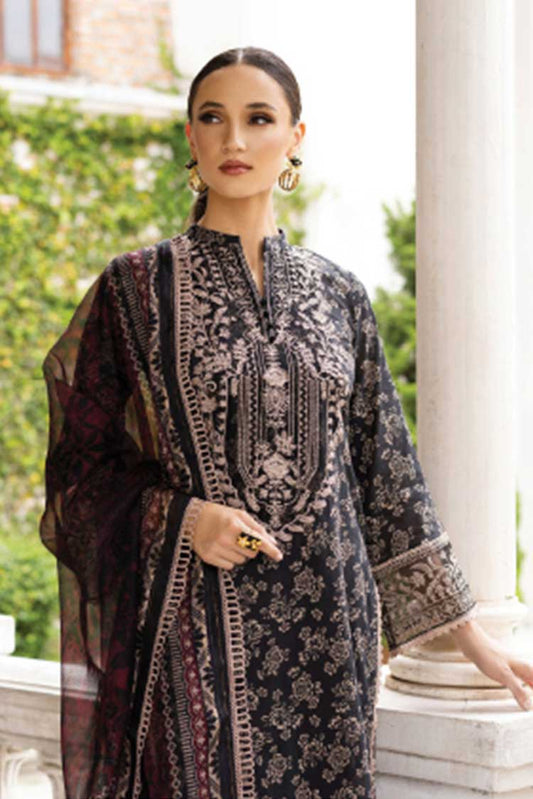 Picture of Zainab Chottani - 6A Onyx Aura Tahra Embroidered Lawn Collection - Available at Raja Sahib