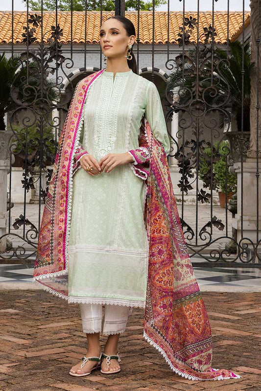 Picture of Zainab Chottani - 7A Coraline Tahra Embroidered Lawn Collection - Available at Raja Sahib