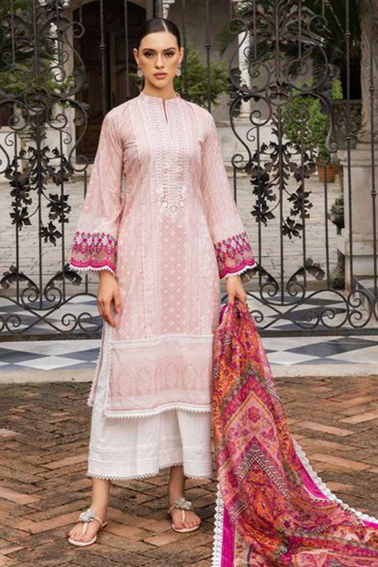 Picture of Zainab Chottani - 7B Coraline Tahra Embroidered Lawn Collection - Available at Raja Sahib