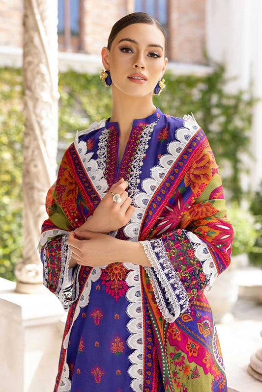 Picture of Zainab Chottani - 8A Whipsy Lush Tahra Embroidered Lawn Collection - Available at Raja Sahib