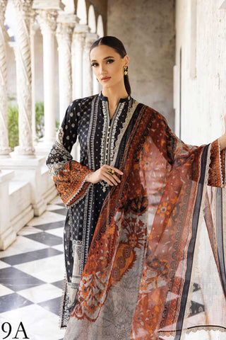 9A Celestial Bliss Tahra Embroidered Lawn Collection