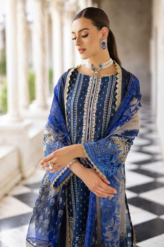 9B Celestial Bliss Tahra Embroidered Lawn Collection