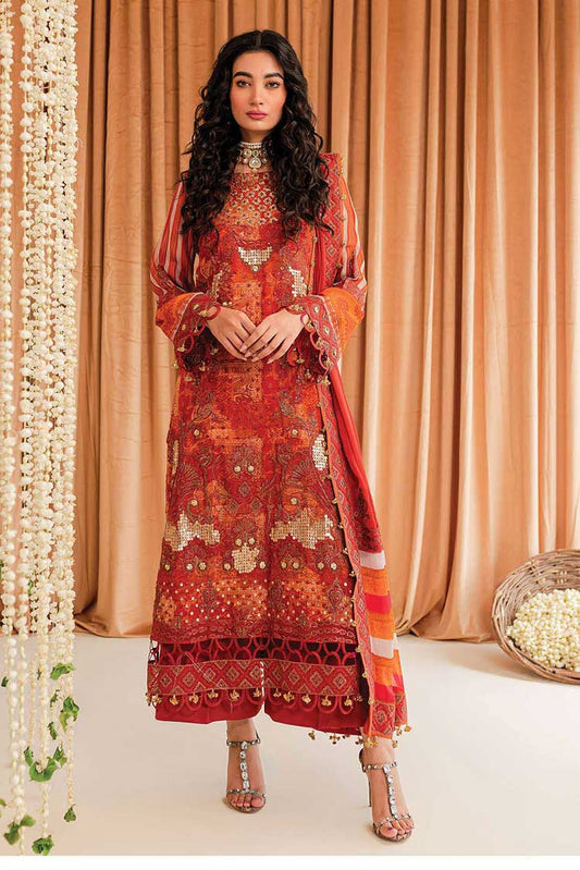 Picture of Charizma - VSL 06 Vasal Premium Embroidered Formal Chiffon Collection Vol 1 - Available at Raja Sahib