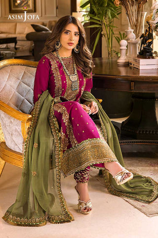 AJSM 01 Maahru Noorie Embroidered Collection