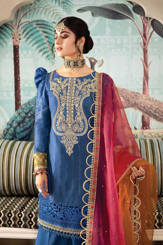 Picture of Maria B - Design 08 Sateen Collection Vol 6 - Available at Raja Sahib