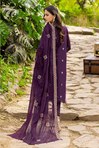 Picture of Shaista - SML 42 Mehrunisa Embroidered Lawn Collection - Available at Raja Sahib